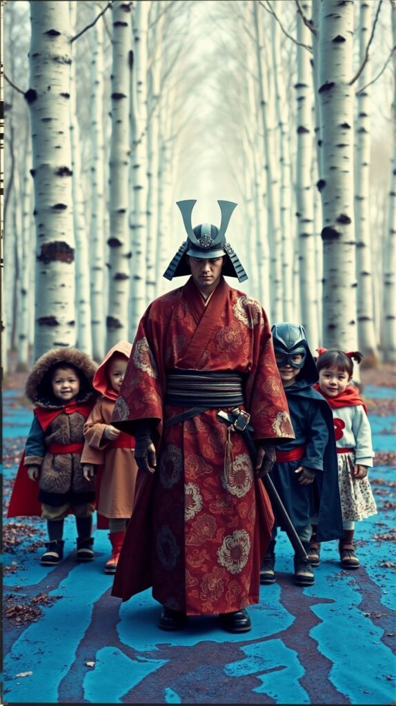 Portrait Photo Polaroid CreeunephotodartdanslestyledesfilmdeElzbietaKwiatkowskaunsamouraindansunkimonomagnifiqueentourepardesenfantshabilleenpellucheetsuperherosdansu 1 3 574x1024