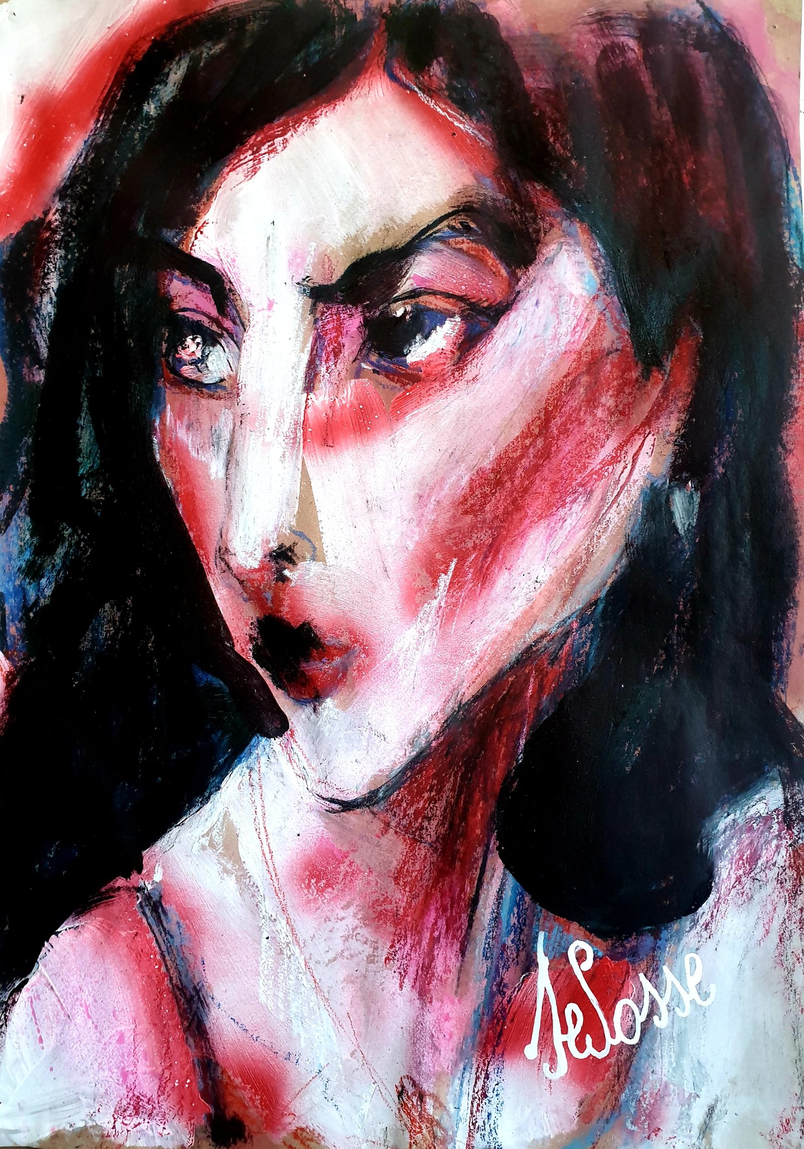 Portrait Dora Maar Photographe Surrealiste Expressioniste Selosse Bruxelles par Jérôme Selosse