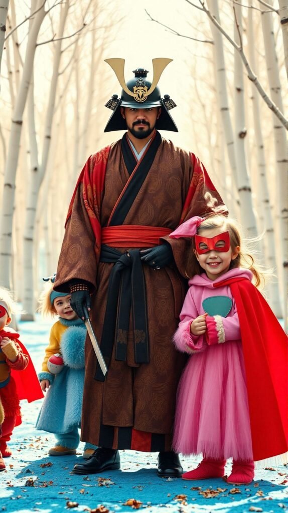 Portrait Photo Polaroid CreeunephotodartdanslestyledesfilmdeElzbietaKwiatkowskaunsamouraindansunkimonomagnifiqueentourepardesenfantshabilleenpellucheetsuperherosdansunef 574x1024