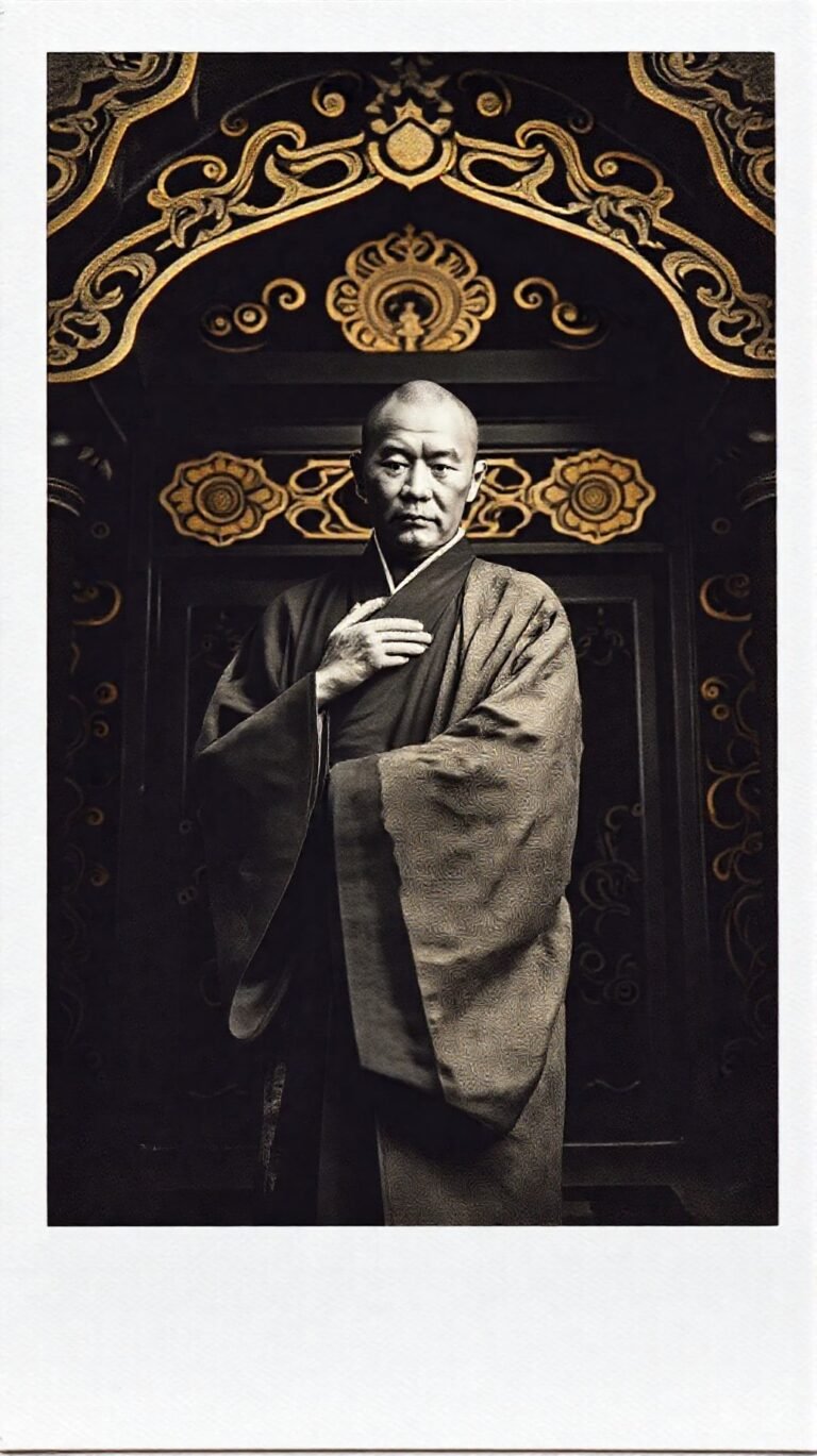 Portrait Photo Polaroid Creephotonoiretblancfortcontrasteargentiqueuntableausombrenoirorblancrosepalepigmentbleukleinsamoiraikimonomoinezenaveclesujetdes4saisondevivaldi 1 768x1369 par laurent vo anh